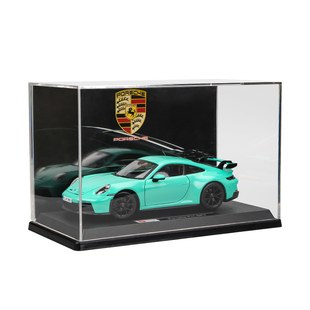 比美高保时捷模型911 GT3合金车仿真汽车玩具收藏新摆件 1:24车模