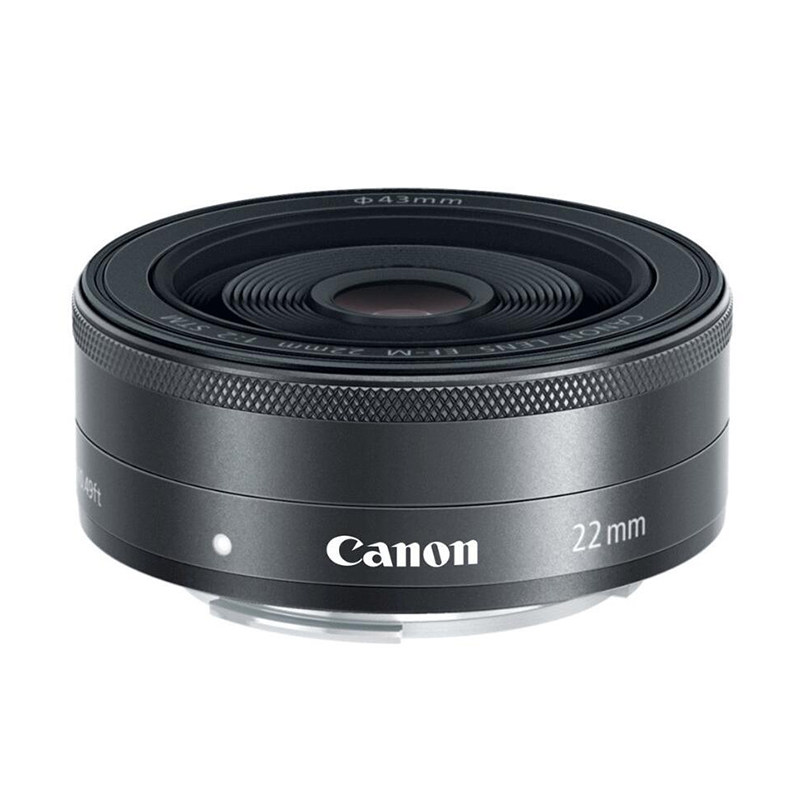 Canon/佳能EF-M 22mm f/2 STM 微单人像定焦饼干镜头大光圈M50 M6
