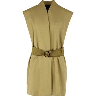 花木深中式马甲设计感女小众复古坎肩外套女中长款马夹背心女外搭