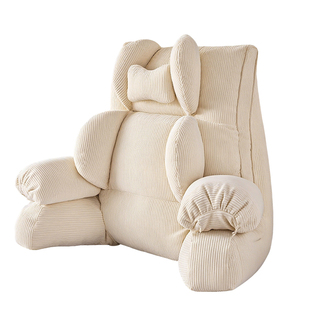 魅艺床上靠枕大软包半躺护腰靠妈妈哺乳枕坐喂靠背垫孕妇喂奶婴儿