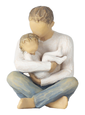 willowtree父亲节生日雕像礼物