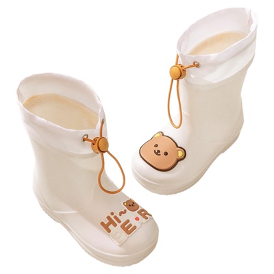 中筒鞋可爱儿童防雨雨鞋