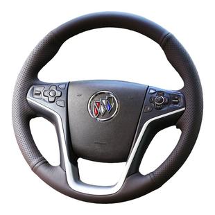 别克方向盘套真皮手缝09-14年老款君越君威专用林荫大道全包把套