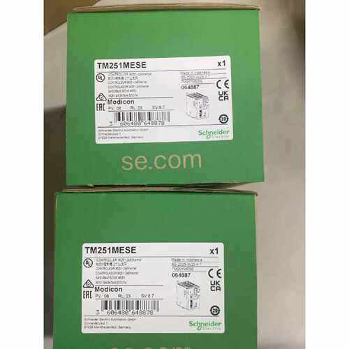 询价下单施耐德TM251MESE，全新原装正品，2x以太网控制器