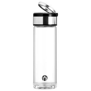 富光茶马仕双层玻璃杯大容量手提环男女防烫便携泡茶水杯子定制