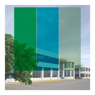 绿色玻璃贴膜透明透光玻璃纸手工