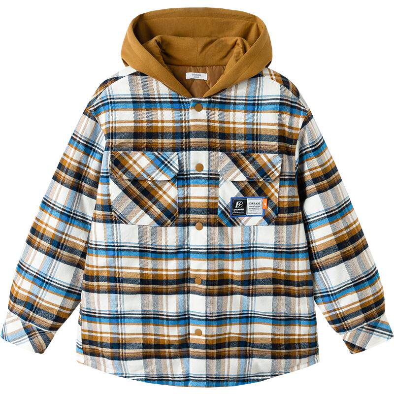 巴拉巴拉男童棉服中大童棉衣外套
