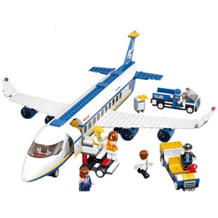 新款航天飞机积木拼装玩具男孩益智大型运输货运客机模型生日礼物