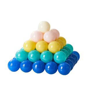 科巢海洋球无毒可啃咬室内家用波波球宝宝婴儿童球彩色球加厚无味