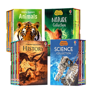 Usborne尤斯伯恩初学者系列初探科学/自然/历史/动物Beginners Science 10册套装 英文原版儿童绘本少儿科普 罗汉普顿大学推荐