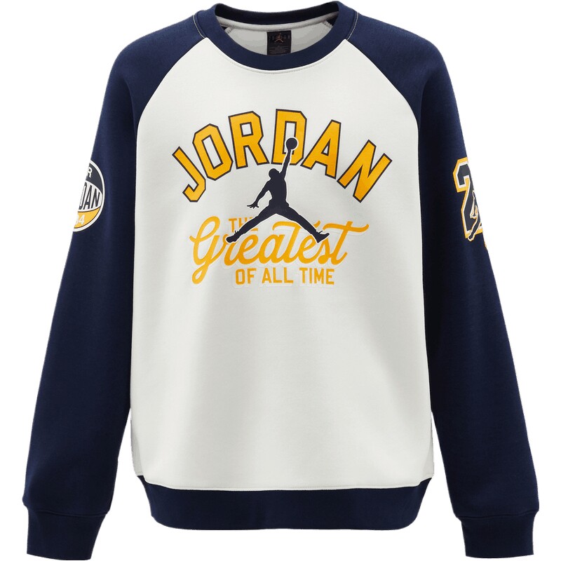 滔搏丨NIKE耐克大童jordan运动休闲套头衫卫衣JD2642105GS-002