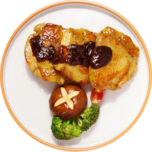 一号私厨香煎鸡排奥尔良鸡扒半成品冷冻鸡腿排儿童鸡肉食材1000g