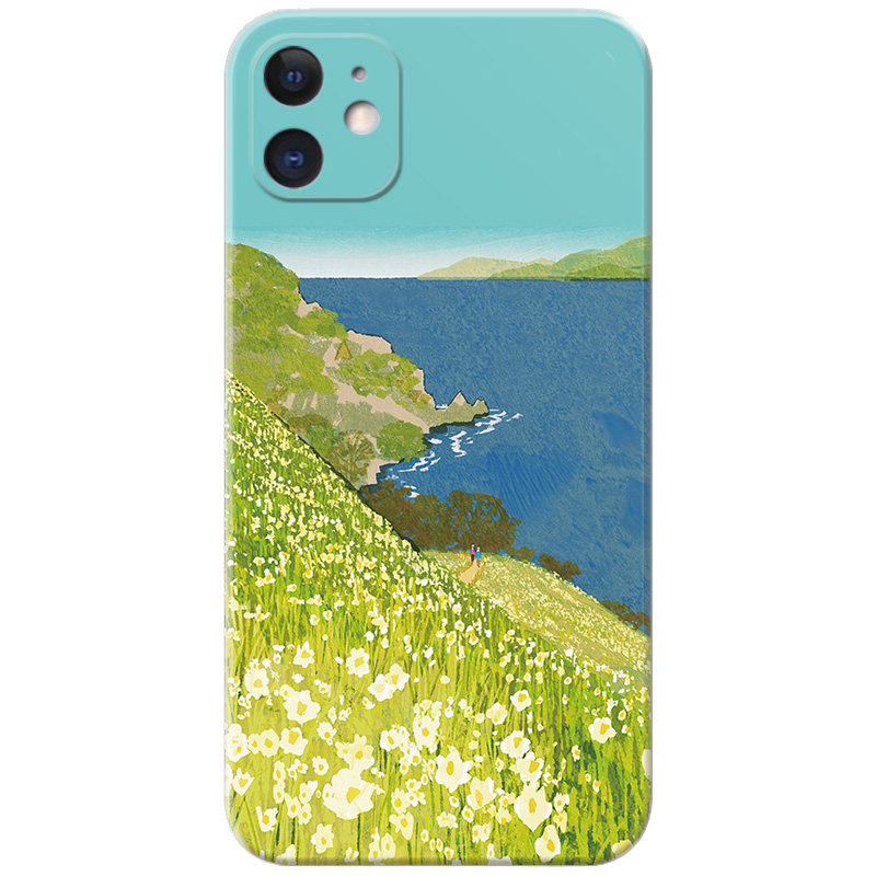 大海适用苹果iphone小清新手机壳