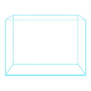 BYVISUAL金晶五线超白玻璃鱼缸大中小型客厅水草生态造景缸溪流缸