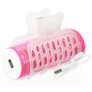 空气刘海卷发筒加热固定神器大号内扣定型USB插电头发蓬松卷发夹