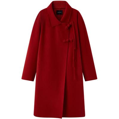 双面呢大衣PEACEBIRD/太平鸟