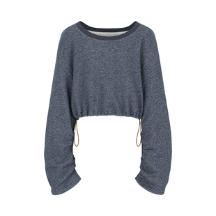 [清仓换季]无以幻象 x 陈太太CHENTAITAI 前后两穿短卫衣