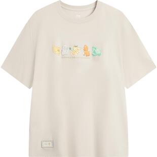 李宁中国文化系列故宫联名短袖T恤男士春夏新款圆领凉感运动上衣