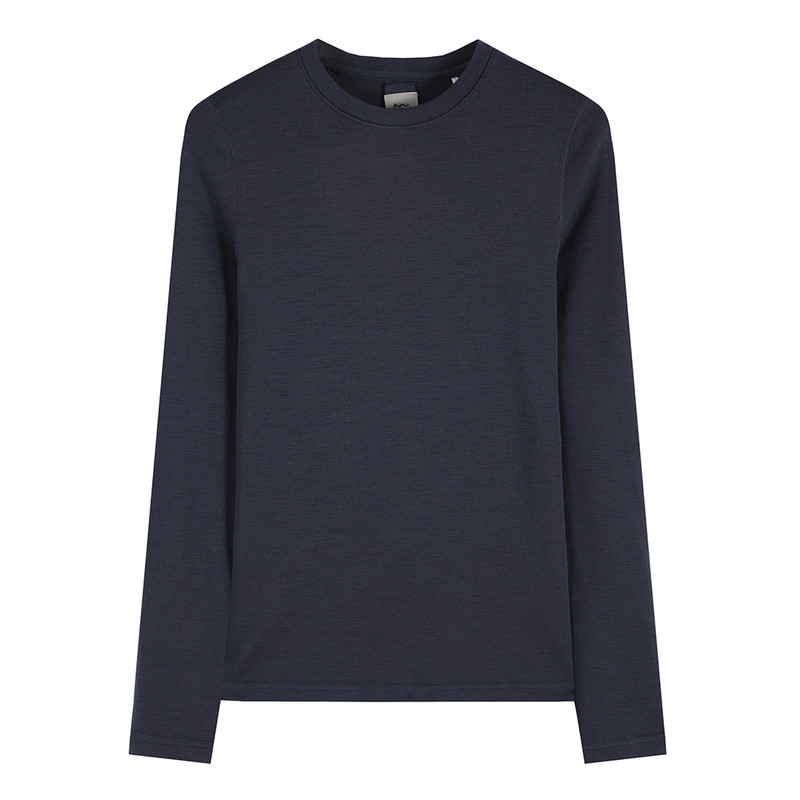 羊小诺美利奴羊毛速干衣打底衫女户外滑雪美丽诺羊毛长袖加厚300
