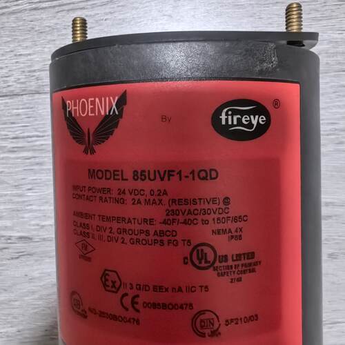 议价Fireye 85Uvf1-1Qd Flame Detector From The Usa Powered By