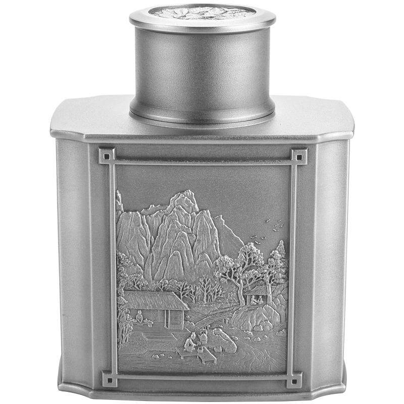 皇家雪兰莪ROYAL SELANGOR山居闲茗手工锡器大茶罐马来西亚锡制品