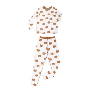 【特惠】likeuu儿童秋衣秋裤套装a类男女大童家居服睡衣打底内衣