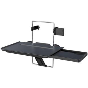 车载小桌板汽车后排餐桌车内可折叠桌电脑饭桌学习桌椅笔记本支架