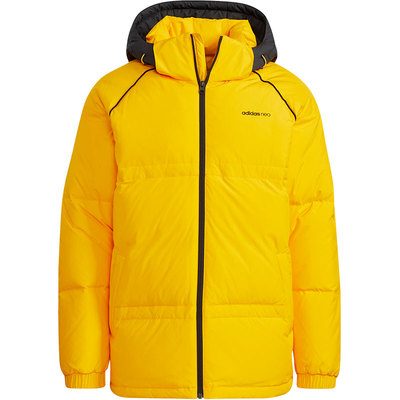 Adidas/阿迪达斯正品NEO男子时尚休闲保暖连帽羽绒服HF0503