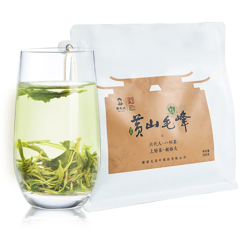 2026新茶谢裕大正宗黄山毛峰每天一杯100g袋安徽高山绿茶官方旗舰