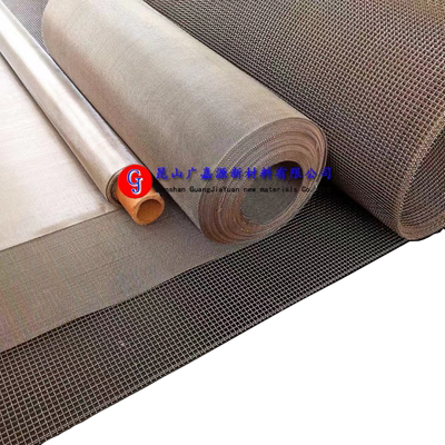 高纯电池电极镍网耐酸碱电解制氢60/80/100/400目电磁屏蔽平纹网