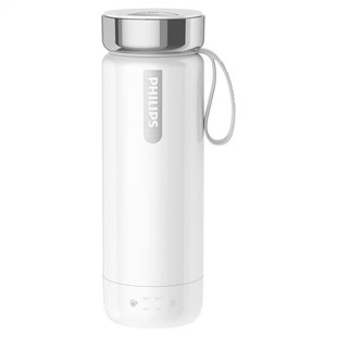 飞利浦电加热水杯小型便携式烧水杯出差旅行多国通用一人小煮杯子