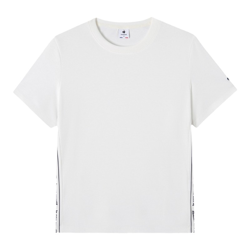 乐卡克法国公鸡夏季女款柔软舒适宽松时尚运动纯棉圆领短袖T恤