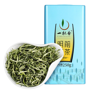一杯香明前高山云雾绿茶250g茶叶2025新茶春茶自己喝官方旗舰店