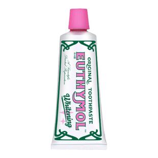 英国Euthymol复古粉色牙膏去牙垢烟渍持久清新口气清洁牙齿护龈