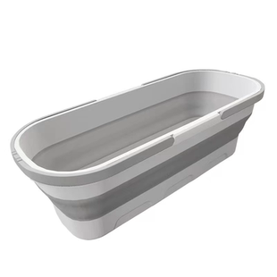 可折叠拖把桶长方形拖地拖布桶洗车刷地板挤水桶单桶沥水盆折叠桶