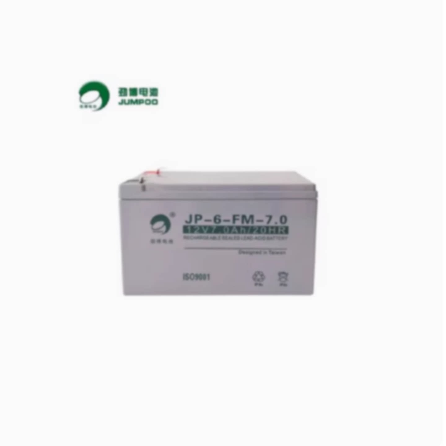 劲博蓄电池JP6FM消防主机12V7AH24Ah1.3a3.3a4.5a12a17a20a38ah