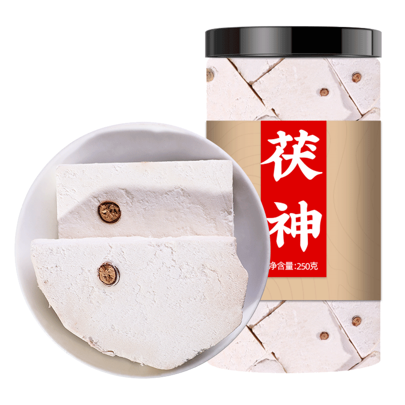 茯神正品中药材伏神朱茯神500g