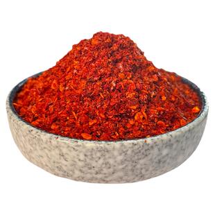 不辣的陕西正宗秦椒辣椒面罐子 微辣特香辣椒粉红油 烧烤油泼辣子