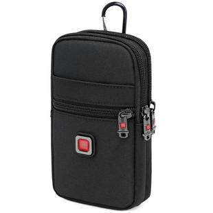 瑞士军刀耐磨防水手机包男穿皮带腰包竖款挂包零钱包运动斜挎小包