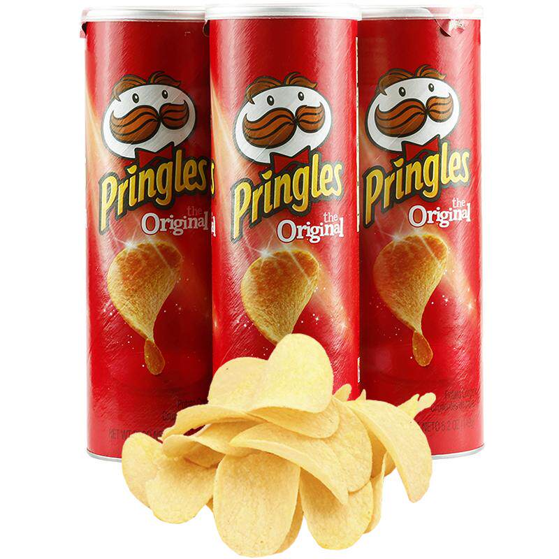 美国进口品客薯片原味Pringles