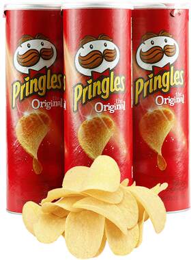 美国进口品客薯片原味Pringles