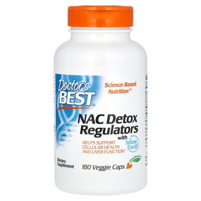 Doctor's Best金达威N-乙酰半胱胺酸NAC抵氧片富硒细胞肝健康