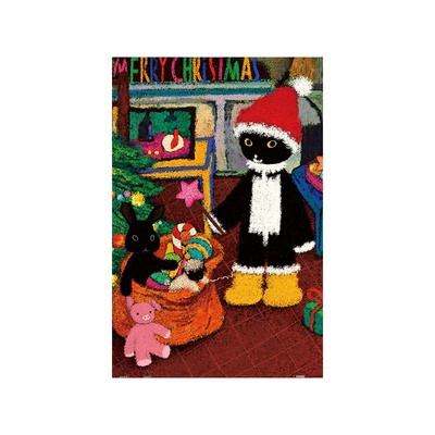 3djp平面塑料拼图圣诞礼物