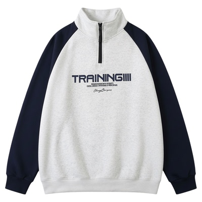 不起球不褪色加绒加厚保暖卫衣潮