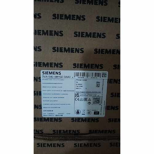议价西门子塑壳断路器3VA1580-5MH32-0AA0全新原装 3VA15805MH320