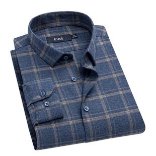 【纯棉磨毛】杉杉衬衫男长袖2025新款商务休闲秋冬纯棉衬衣爸爸装