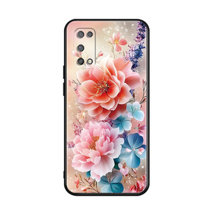 秋昊适用于realmeq2手机壳k7x保护套5G花卉oppp唯美rmx2117春天op0p花海真我q2彩绘opp0新款真我v5防摔RMX211