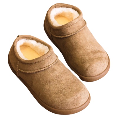 厚底加绒保暖勃肯棉鞋女雪地靴