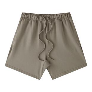 BurnBro美式高街夏季休闲运动短裤男宽松潮牌纯棉情侣篮球五分裤