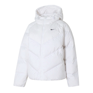 耐克NIKE羽绒服官方正品女款秋冬季新款运动服棉服面包服鸭绒外套